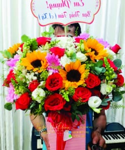 Gio hoa chúc mừng