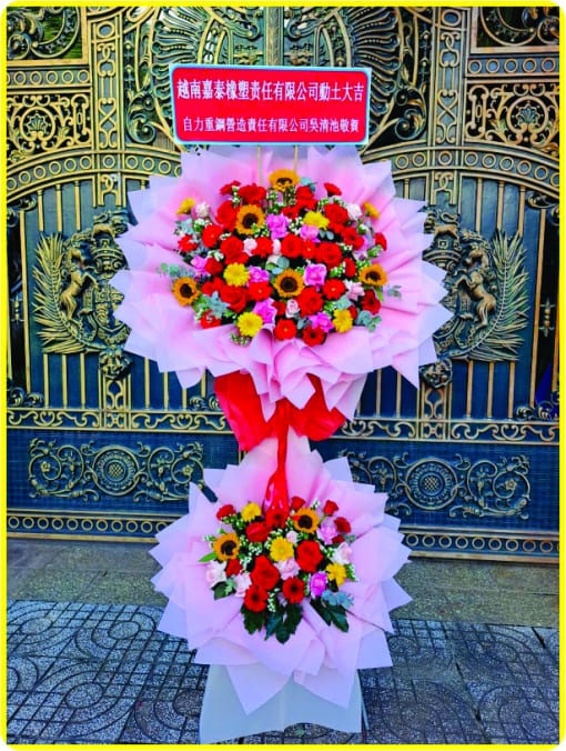 Hoa chúc mừng khai trương